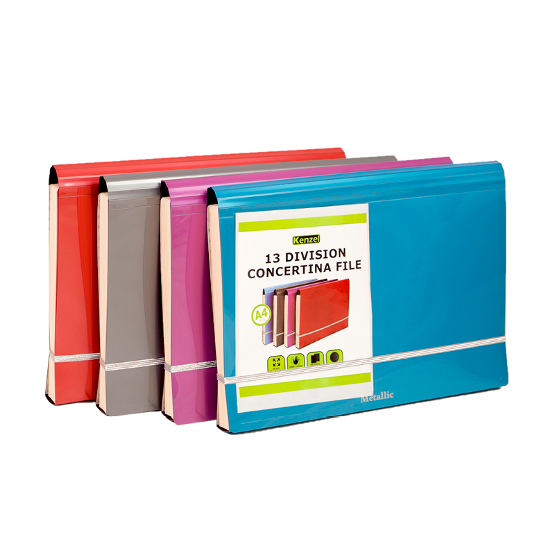 A4 Concertina File (13 Division) Kenzel