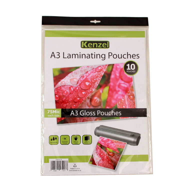A3 Laminating Pouches 100 Pouches Kenzel